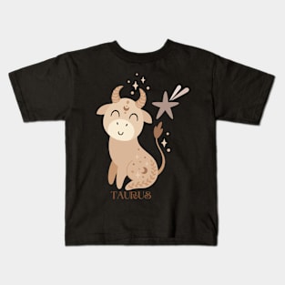 TAURUS ZODIAC KID Kids T-Shirt